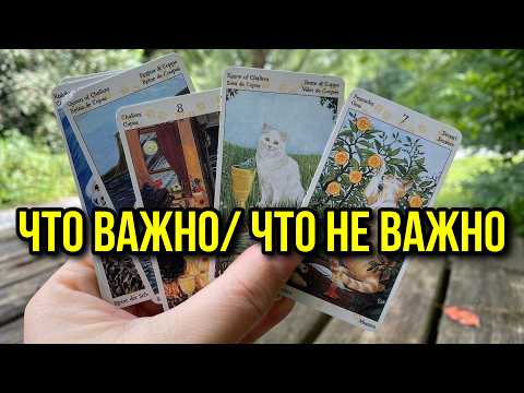 Видео: ЧТО ВАЖНО И ЧТО НЕ ВАЖНО? 💯☺️ гадание на таро Tarot Reading