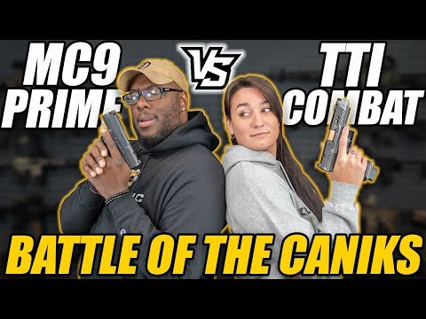 Видео: Canik MC9 Prime против Canik TTI Combat