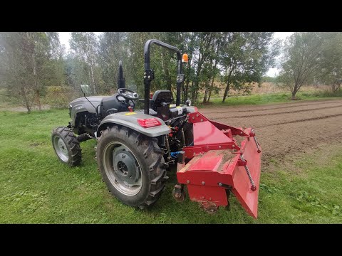 Видео: Фрезерую после картофеля под сидераты. Китайская фреза по целине. Готовлю косилку к зиме. 