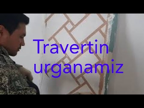 Видео: Травертин## Travertin##  urganamiz