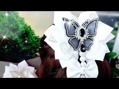 Видео: КАК СДЕЛАТЬ БОЛЬШОЙ БАНТ ..