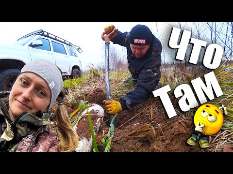 Видео: Металлокоп на ТОРФЯНОМ БОЛОТЕ!!!Забрались в ТАЙГУ!!!Продолжаем искать ТРАКТОРНУЮ МАСТЕРСКУЮ!!!