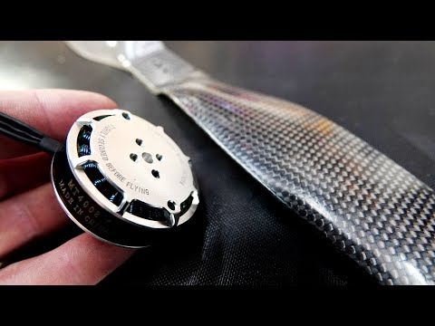 Видео: Очень ЭКОНОМИЧНЫЙ электродвигатель с карбоновым винтом