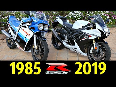 Видео: Suzuki GSX-R 750 - Эволюция (1985 - 2019) ! История Модели !