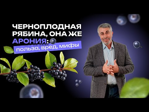 Видео: Черноплодная рябина, она же арония: польза, вред, мифы.
