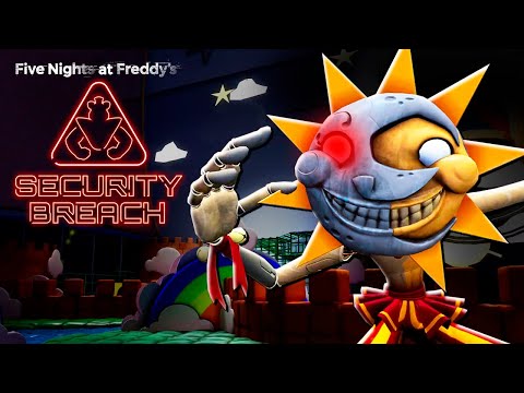 Видео: Я ПРОСТО ВЫКЛЮЧИЛ СВЕТ... Милое СОЛНЦЕ и Злая ЛУНА Игра Five Nights at Freddy’s: Security Breach #2
