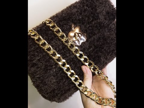 Видео: Сумка на канве из пряжи Yarnart Mink
