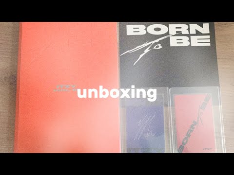 Видео: ::распаковка альбома итзи born to be::/ itzy born to be album unboxing