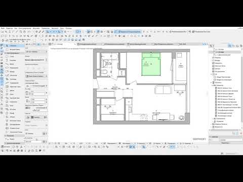 Видео: ArchiCAD 24. Спецификация мебели. Ведомость чертежей. Основные макеты