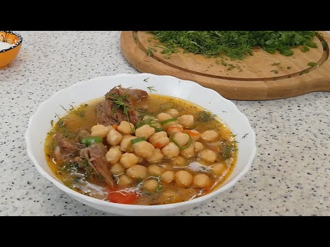 Видео: Суп из Нута и Говяжьей Култышки/Для Восстановления Организма /Soup from Chickpea and Beef Kultyshke