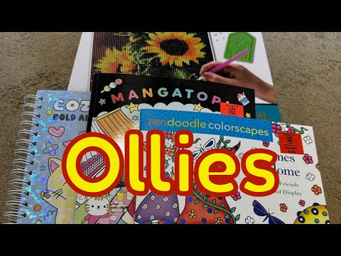 Видео: Распаковка/распаковка алмазной живописи и раскрасок от Ollies