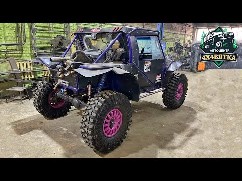 Видео: 4 линк подвеска вместо клюшек спереди на прото