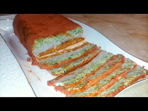 Видео: Կպատկերացնեի՞ք խոզի սալը  եռաշերտ  տեսքով#խոզի ճարպի շատ համեղ գեղեցիկ տարբերակ։#սալ #сало#Sal.