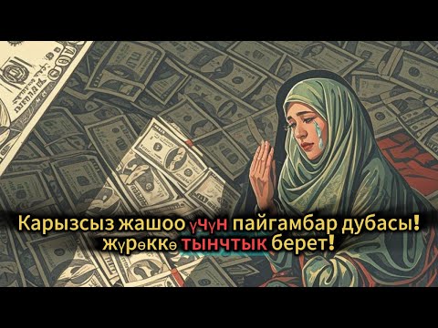 Видео: Карызсыз жашоо үчүн пайгамбар дубасы – жүрөккө тынчтык берет!