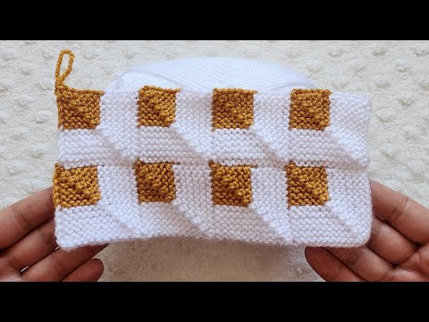 Видео: Очень красивые бесшовные пинетки с двумя спицами