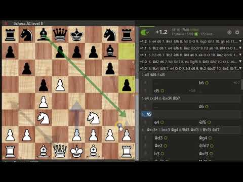 Видео: DЧ. Обзор: Стрим vs Stockfish уровень 5