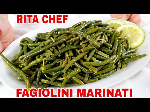 Видео: МАРИНОВАННАЯ СТРУЧКОВАЯ ФАСОЛЬ⭐РИТА ШЕФ-ПОВАР | MARINATED GREEN BEANS.