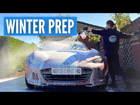 Видео: Как я мою машину | Предзимняя подготовка Mazda MX-5 RF
