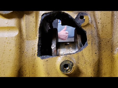 Видео: Дыра в двигателе. Даем вторую жизнь автовозу.