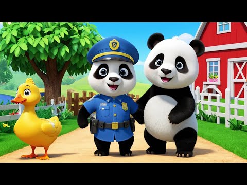 Видео: Полицейский Панда помогает потерявшейся у