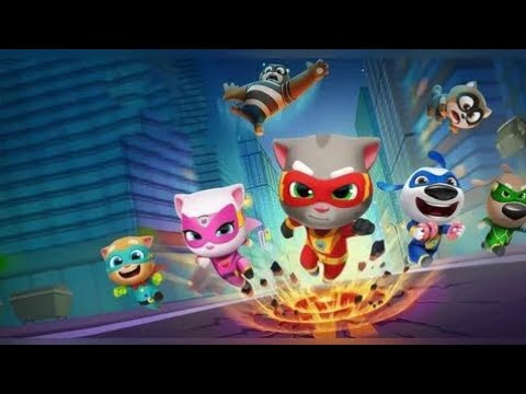 Видео: Говорящий Том погоня героев # 1 ЦЕЛЬ: СПАСТИТЬ ГОРОД И АНДЖЕЛУ 😶‍🌫️