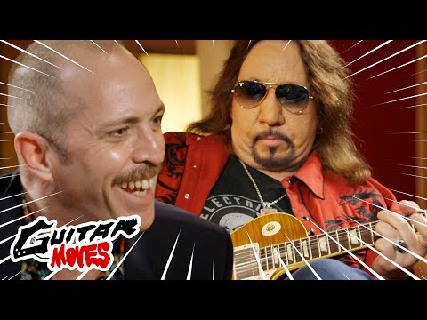 Видео: Эйс Фрейли из KISS | Интервью с Guitar Moves