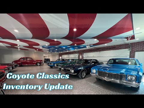 Видео: Обновление ассортимента Coyote Classics и обзор магазина! *Более 50 классических автомобилей на п...
