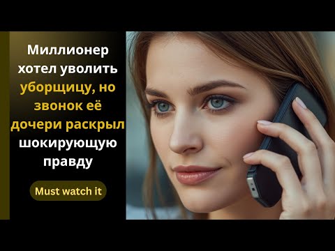 Видео: Миллионер хотел уволить уборщицу, но звонок её дочери раскрыл шокирующую правду