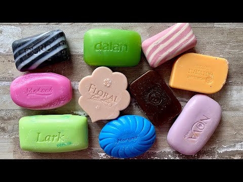Видео: ASMR Soap cutting | Soap Carving|Резка мыла  | ASMR