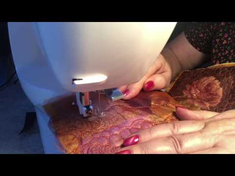 Видео: Пицца, как я тебя люблю! Стежка. Вышивка. Арт текстиль. Арт квилт. Pizza / art textile / art quilt