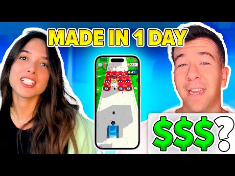 Видео: Создание игры за один день для быстрого заработка денег | полный результат