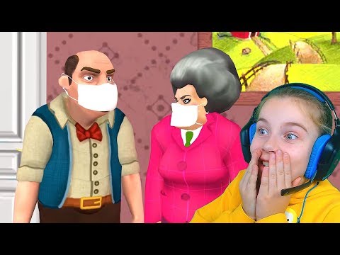 Видео: МИСС ТИ ВЛЮБИЛАСЬ! Злая Учительница Scary Teacher 3D