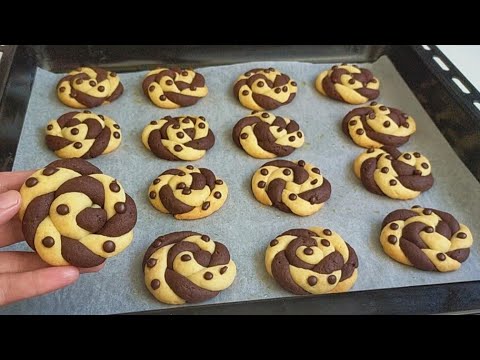 Видео: БЕЗ МАСЛА! Печеньки тают во рту! Невероятно хорошо!