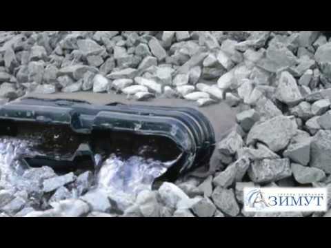 Видео: Сравнение плоских и круглых дренажных труб ГК АЗИМУТ