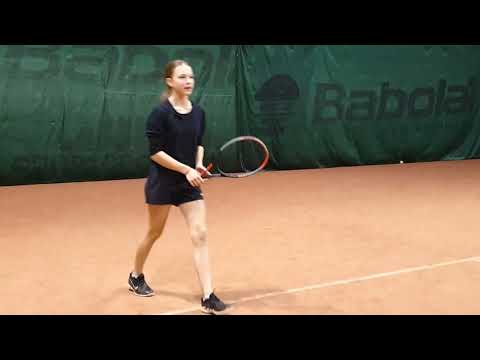 Видео: Полная тренировка на управление мячом в набивке на задней линии /Полина