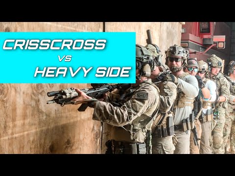Видео: CRISSCROSS VS HEAVY SIDE — СРАВНЕНИЕ ДВУХ ТАКТИК ВХОДА В CQB