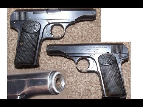 Видео: Обзор пистолета BROWNING FN 1910 схп производства РОК
