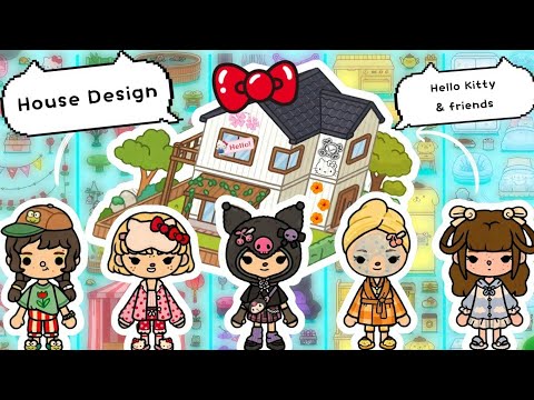 Видео: Идеи дизайна дома Hello Kitty и ее друзей ✨️ TOCA BOCA ♡ toca life world ♡ НОВОЕ ОБНОВЛЕНИЕ