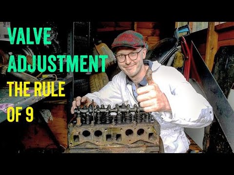 Видео: Регулировка клапанов. Правило девяти