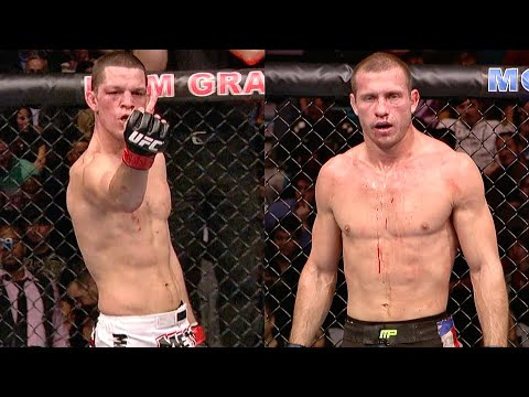 Видео: Нэйт Диаз vs Дональд Серроне | Полный бой