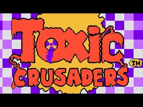 Видео: Токсичный мститель - ( Toxic crusaders NES ) Gameplay !