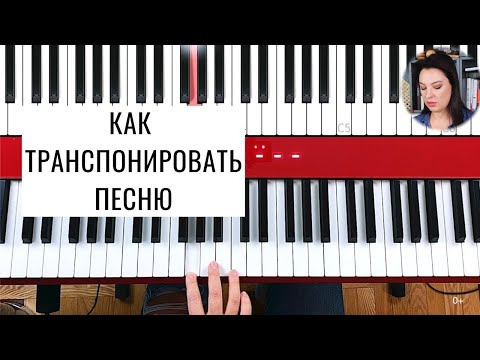 Видео: Как транспонировать песню. Как сыграть аккомпанемент к песне в другой тональности |0+