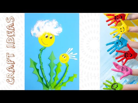 Видео: "Кульбабки"- об'ємна аплікація // День захисту дітей