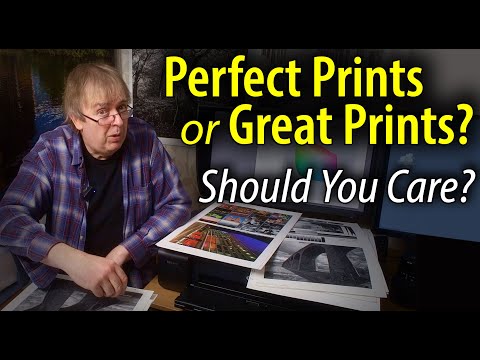 Видео: Идеальные отпечатки или великолепные отпечатки — останавливает ли вас «идеальность»?