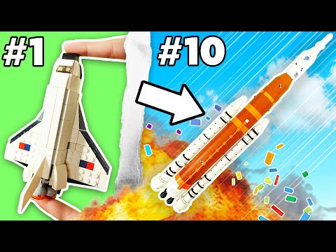 Видео: САМЫЕ БОЛЬШИЕ ракеты LEGO...