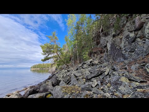 Видео: Рыбалка в Карелии. озеро Янисъярви.