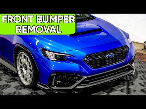 Видео: Как снять передний бампер WRX 2022+