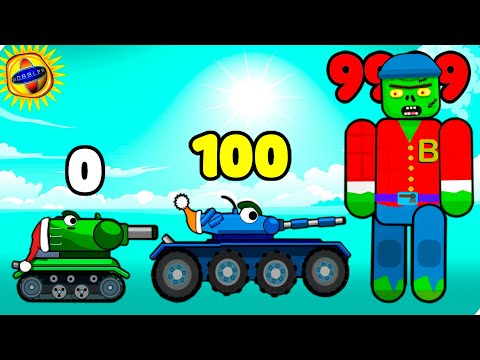 Видео: 🌞ВЫЖИВАНИЕ НА ТАНКЕ В МИРЕ ЗОМБИ! - Tank vs Zombie: Танковая Битва