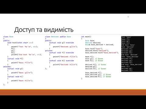 Видео: ООП - 2025.09.27