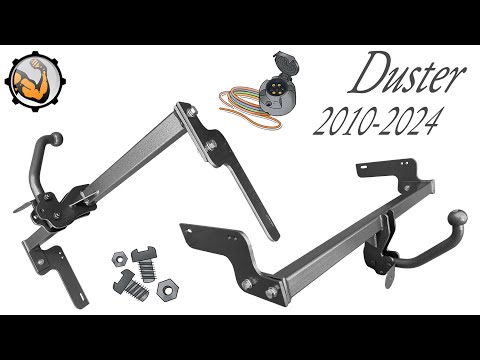 Видео: Фаркоп Рено Дастер Дачия Дастер Renault Dacia Duster 2010-2024